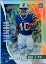 Devin Singletary [Spectrum Autograph] #112