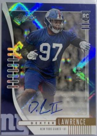 Dexter Lawrence [Blue Diamonds Autograph] #177