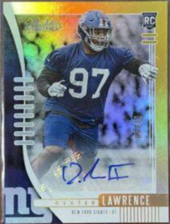 Dexter Lawrence [Gold Stars Autograph] #177