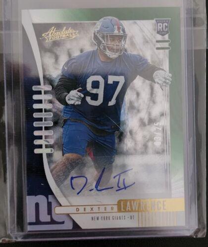 Dexter Lawrence [Green Waves Autograph] #177