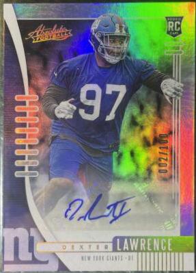 Dexter Lawrence [Spectrum Autograph] #177