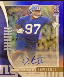 Dexter Lawrence [Spectrum Blue Autograph] #177