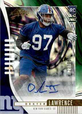 Dexter Lawrence [Spectrum Green Autograph] #177