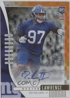 Dexter Lawrence [Spectrum Orange Autograph] #177