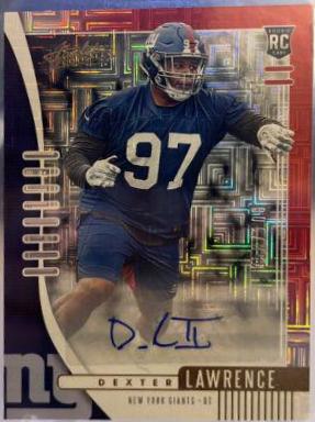Dexter Lawrence [Spectrum Red Autograph] #177