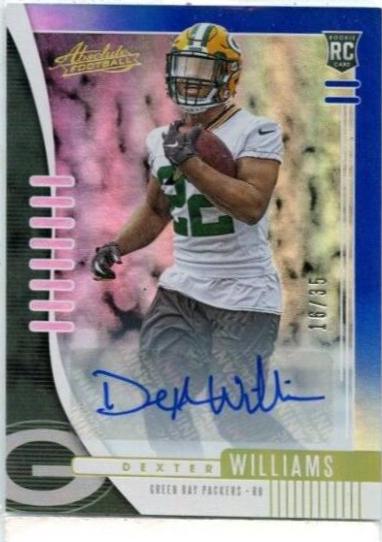 Dexter Williams [Spectrum Blue Autograph] #157