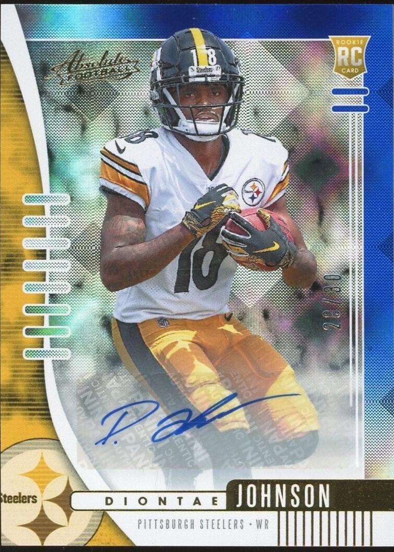 Diontae Johnson [Blue Diamonds Autograph] #113