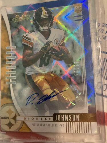 Diontae Johnson [Spectrum Blue Autograph] #113