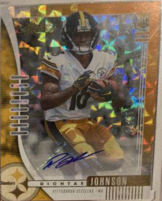 Diontae Johnson [Spectrum Orange Autograph] #113