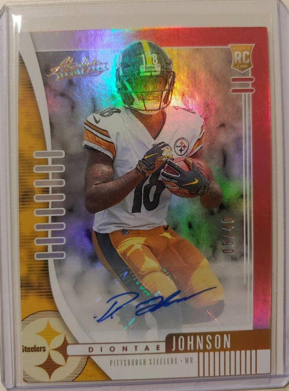Diontae Johnson [Spectrum Red Autograph] #113