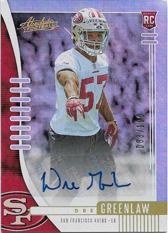 Dre Greenlaw [Autograph] #186