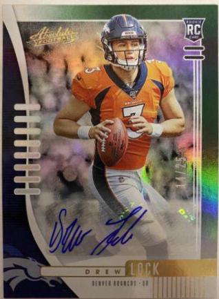 Drew Lock [Spectrum Green Autograph] #115