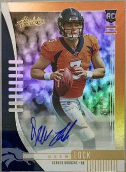 Drew Lock [Spectrum Orange Autograph] #115
