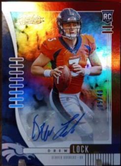 Drew Lock [Spectrum Red Autograph] #115