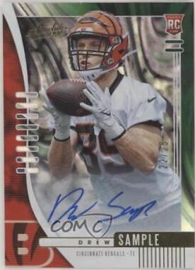 Drew Sample [Green Waves Autograph] #180