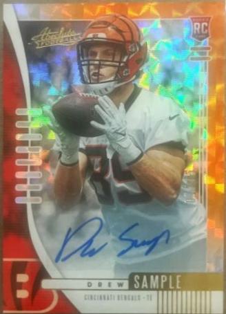 Drew Sample [Spectrum Red Autograph] #180