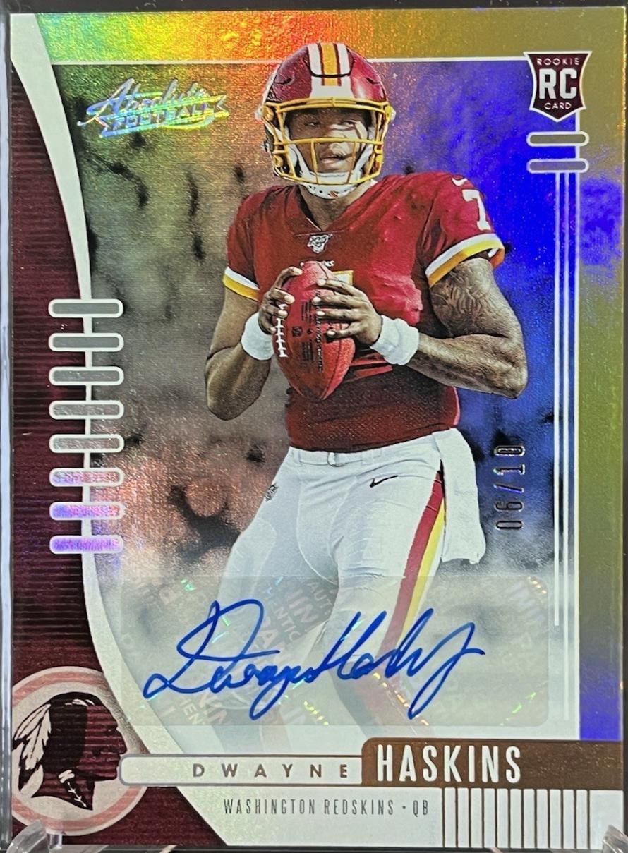 Dwayne Haskins [Spectrum Gold Autograph] #116