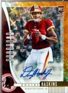 Dwayne Haskins [Spectrum Orange Autograph] #116