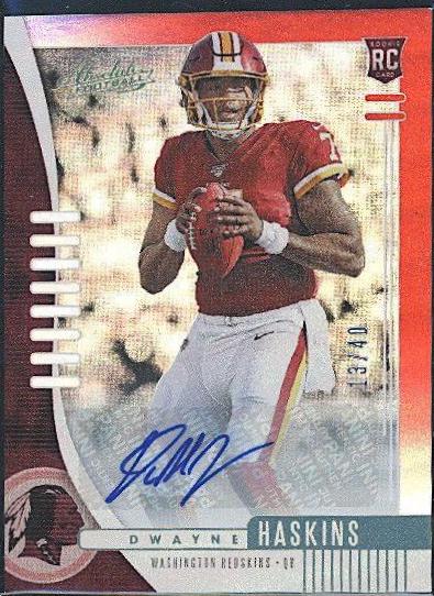 Dwayne Haskins [Spectrum Red Autograph] #116