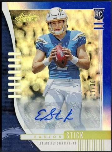 Easton Stick [Blue Diamonds Autograph] #117