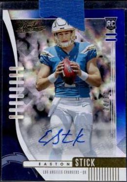 Easton Stick [Spectrum Blue Autograph] #117