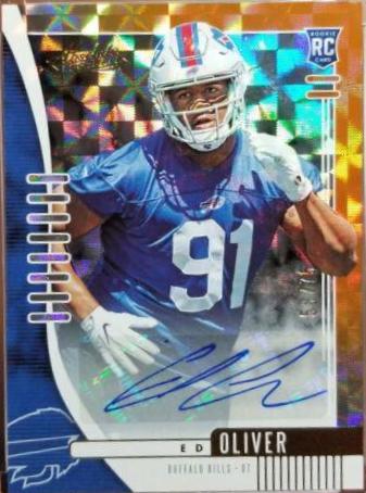Ed Oliver [Spectrum Orange Autograph] #144