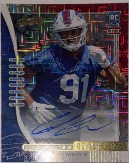 Ed Oliver [Spectrum Red Autograph] #144