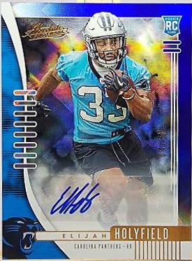 Elijah Holyfield [Blue Diamonds Autograph] #147