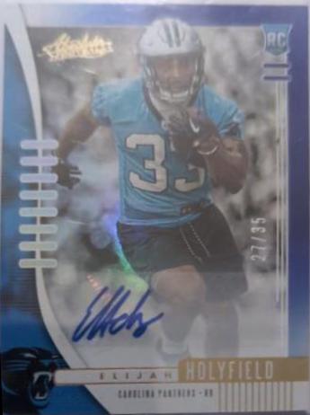 Elijah Holyfield [Spectrum Purple Autograph] #147