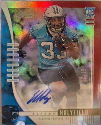 Elijah Holyfield [Spectrum Red Autograph] #147
