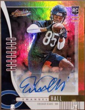 Emanuel Hall [Spectrum Gold Autograph] #148