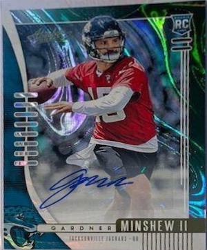 Gardner Minshew II [Green Waves Autograph] #162