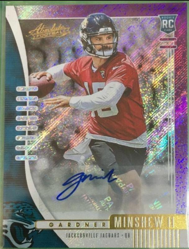 Gardner Minshew II [Purple Rain Autograph] #162