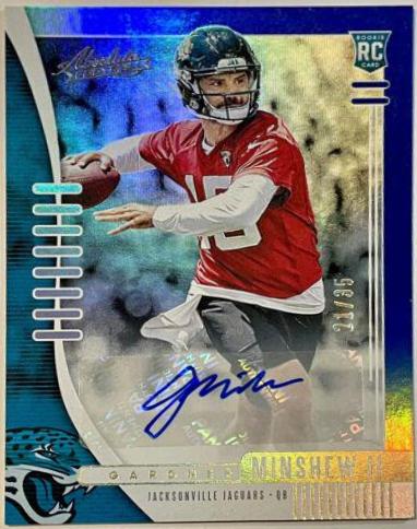 Gardner Minshew II [Spectrum Blue Autograph] #162