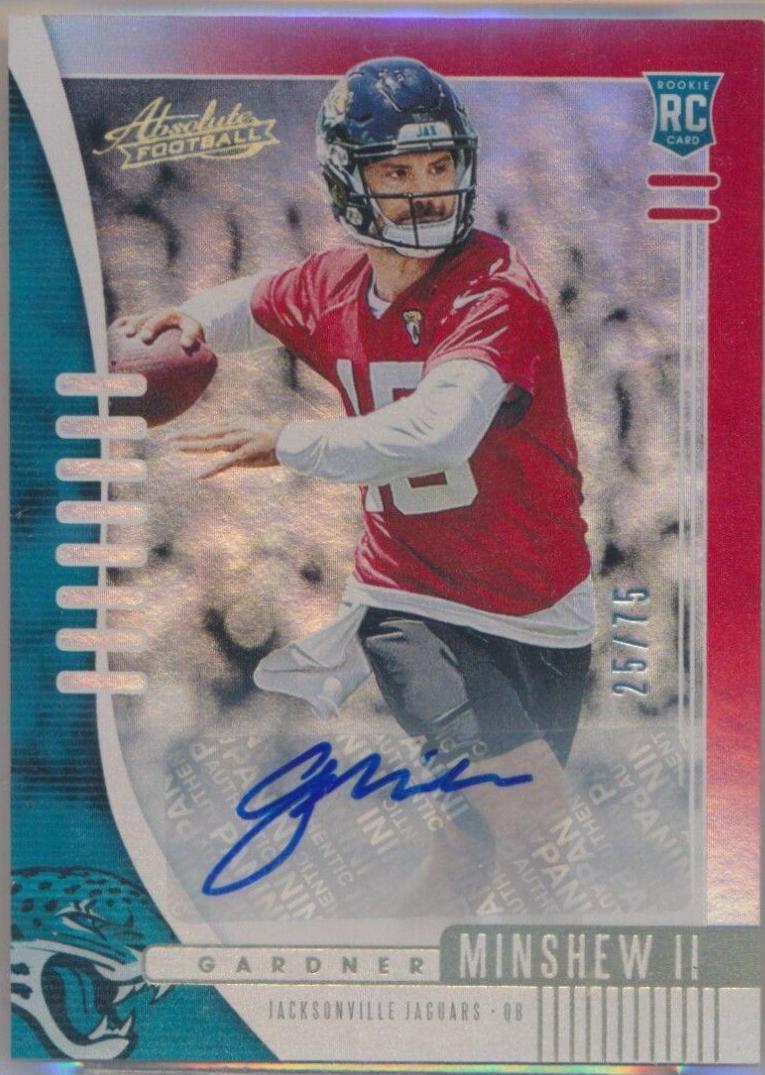 Gardner Minshew II [Spectrum Red Autograph] #162