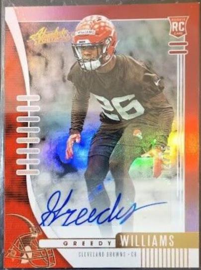 Greedy Williams [Spectrum Gold Autograph] #151