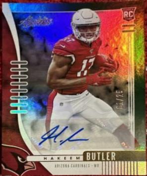 Hakeem Butler [Spectrum Green Autograph] #119