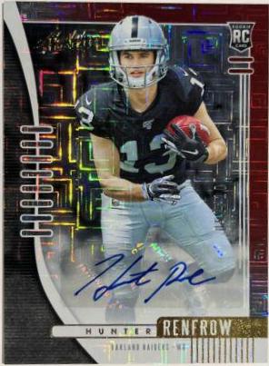 Hunter Renfrow [Spectrum Autograph] #120