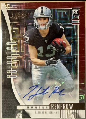 Hunter Renfrow [Spectrum Red Autograph] #120