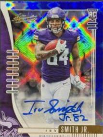 Irv Smith Jr. [Spectrum Blue Autograph] #121