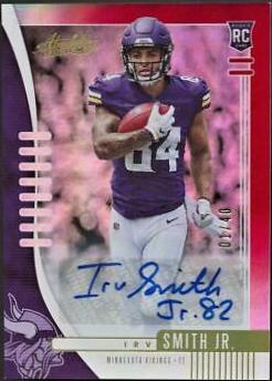 Irv Smith Jr. [Spectrum Red Autograph] #121