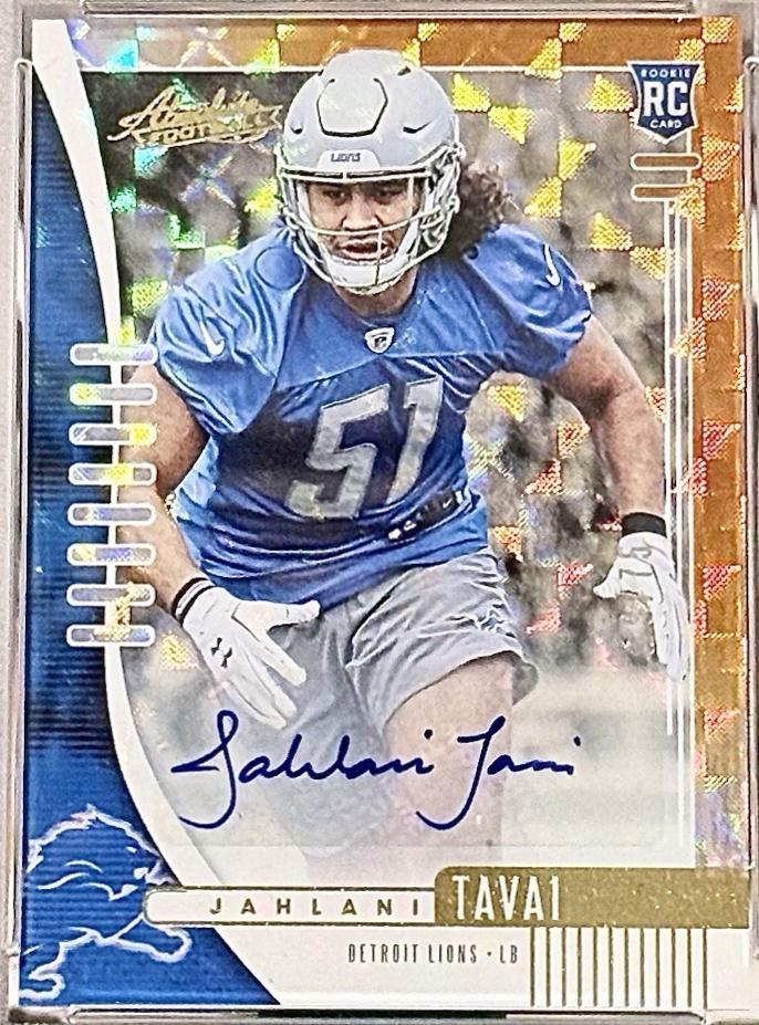 Jahlani Tavai [Orange Mosaic Autograph] #159