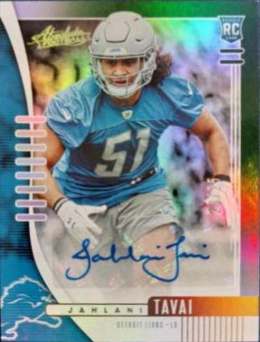 Jahlani Tavai [Spectrum Green Autograph] #159