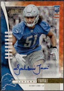 Jahlani Tavai [Spectrum Orange Autograph] #159