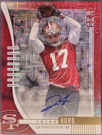 Jalen Hurd [Spectrum Gold Autograph] #185