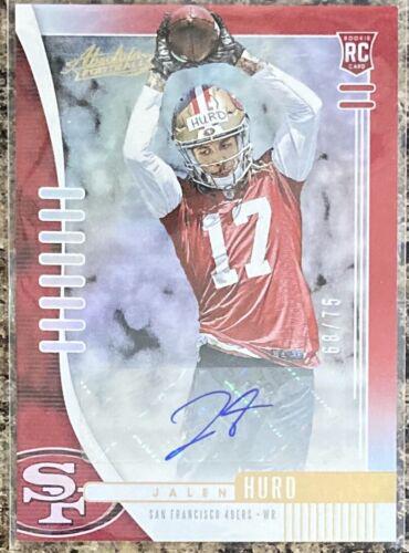 Jalen Hurd [Spectrum Red Autograph] #185