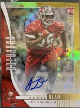 Jamel Dean [Gold Stars Autograph] #192