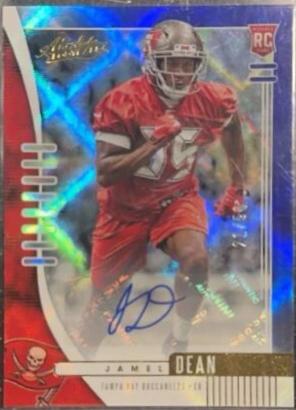 Jamel Dean [Orange Mosaic Autograph] #192