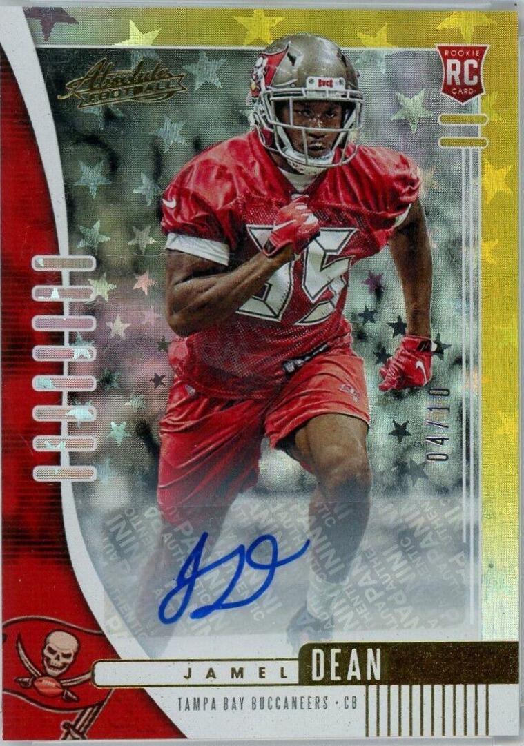 Jamel Dean [Spectrum Gold Autograph] #192