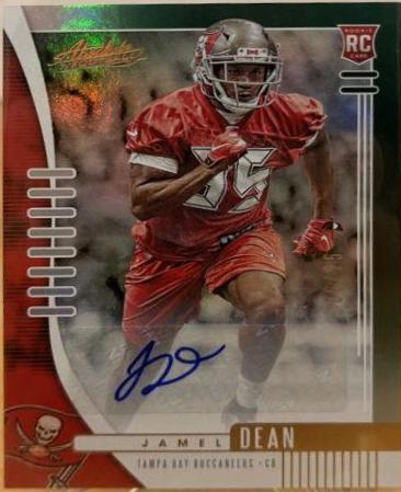 Jamel Dean [Spectrum Green Autograph] #192